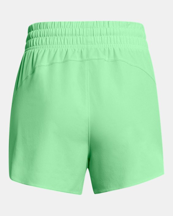 Shorts UA Flex Woven 8 cm da donna, Green, pdpMainDesktop image number 5